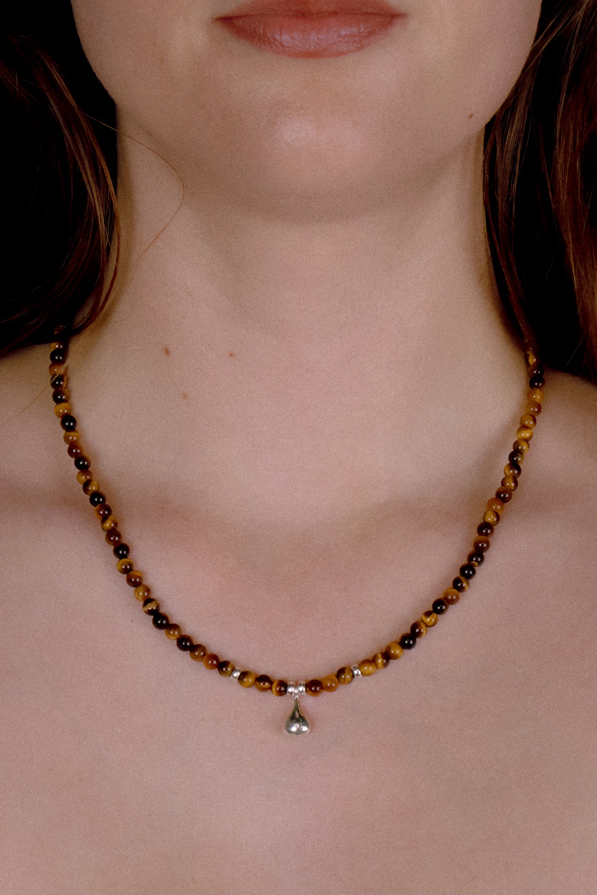 Devin Tigers Eye Necklace