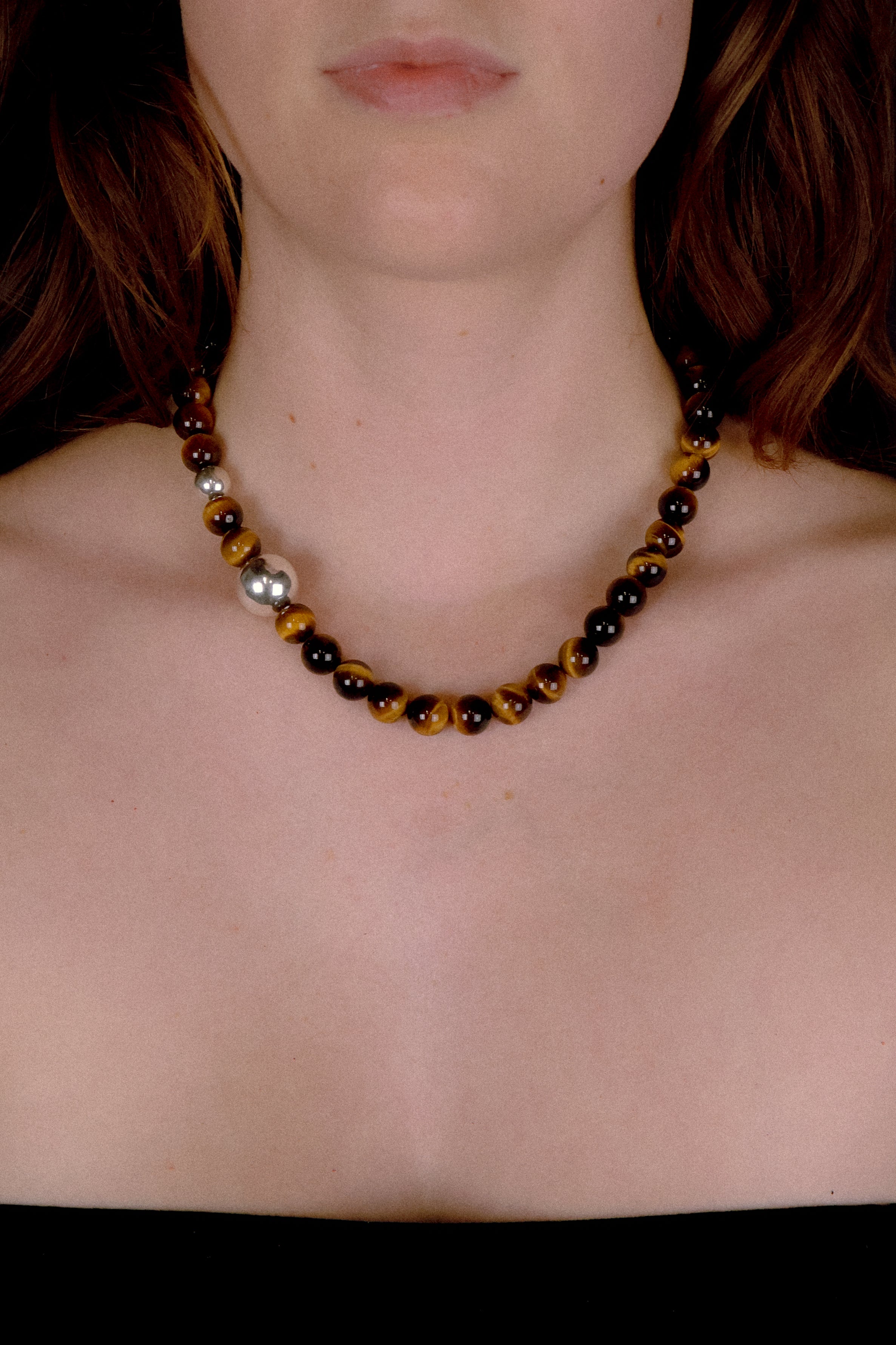 Dylan Tigers Eye Necklace